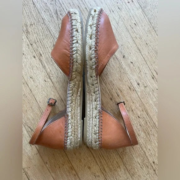 Viscata Barcelona Espadrille Flats leather